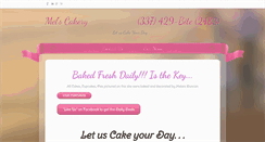 Desktop Screenshot of melscakery.com